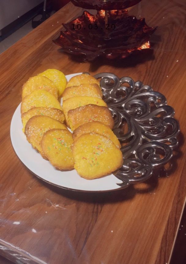 عکسی از دستور شیرینی ساده