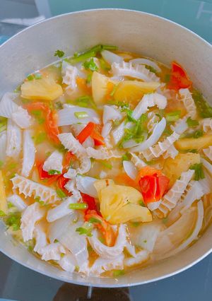 Hình của món Sách bò xào.