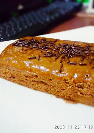 Foto resep Bolu kopi instan irit dan simpel eggless,takaran gram dan sendok