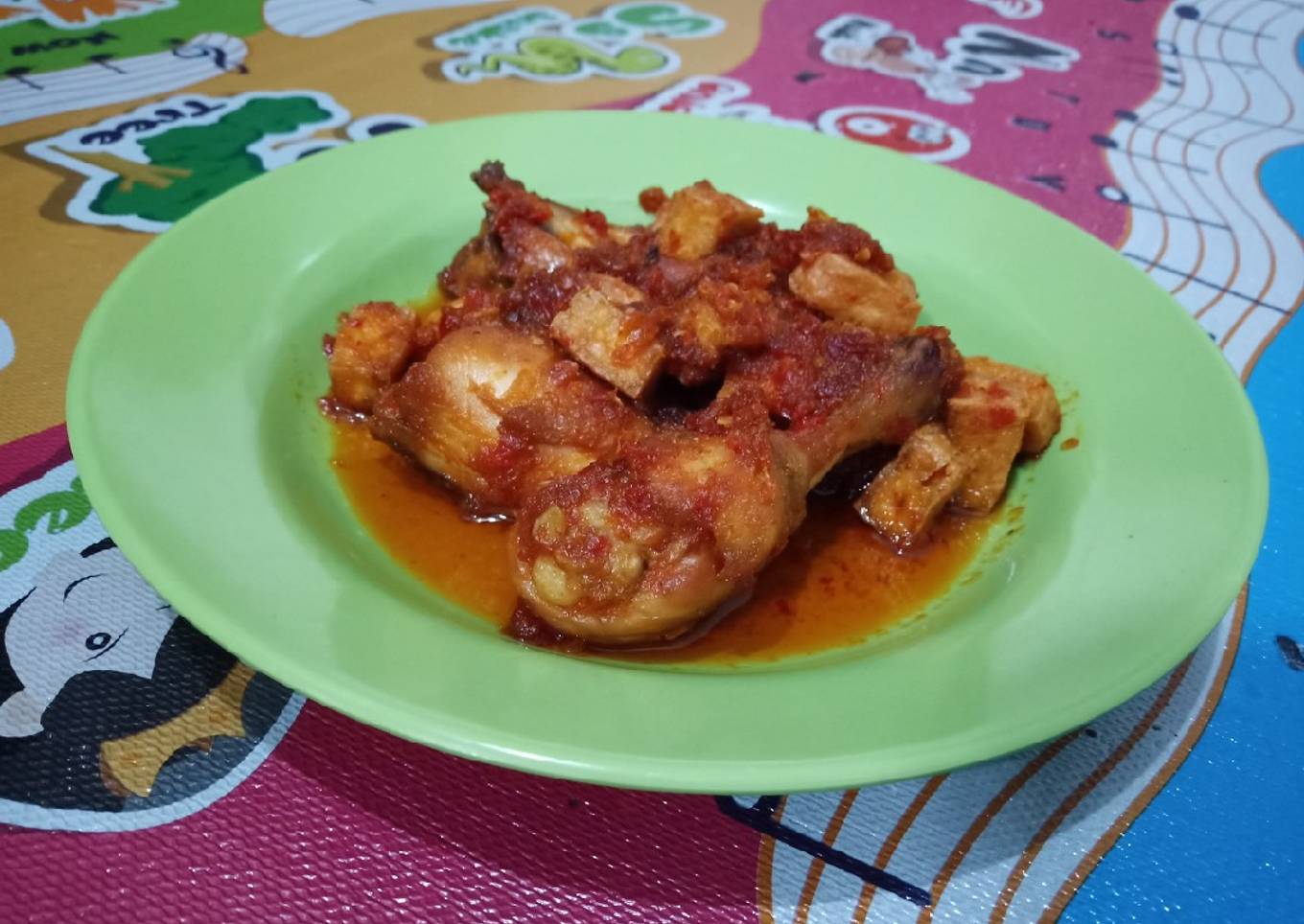 Ayam Tahu Balado