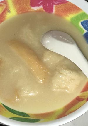 Foto resep Roti tawar kuah santan