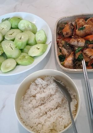 Hình của món Cá Sốt Cà Chua chua ngọt.