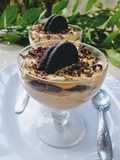 Copa Mousse De Café Y Chocolate / Crema Dalgona / Postre Navideño