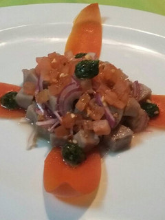Una foto de Flor ceviche de atún
