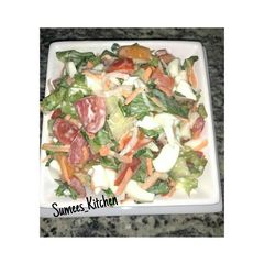 A picture of Groundnut Mixed Salad.