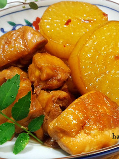 日式蘿蔔燒雞 的食譜成品照片