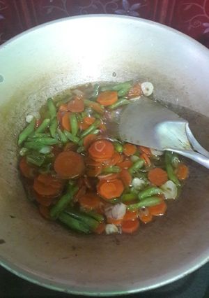 Foto resep Tumis wortel buncis