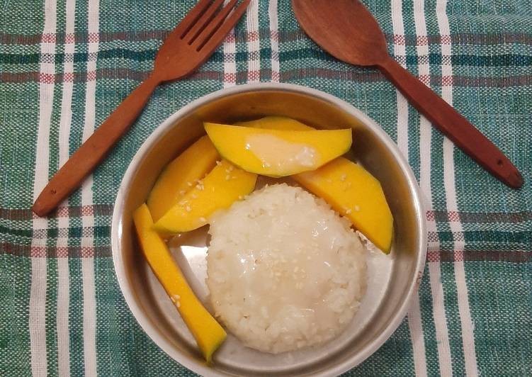 Bagaimana Membuat Ketan Mangga / Mango Sticky Rice by rtn Anti Gagal