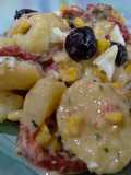 Ensalada de papas y anchoas
