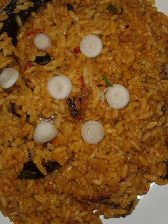 A picture of Native jollof rice.