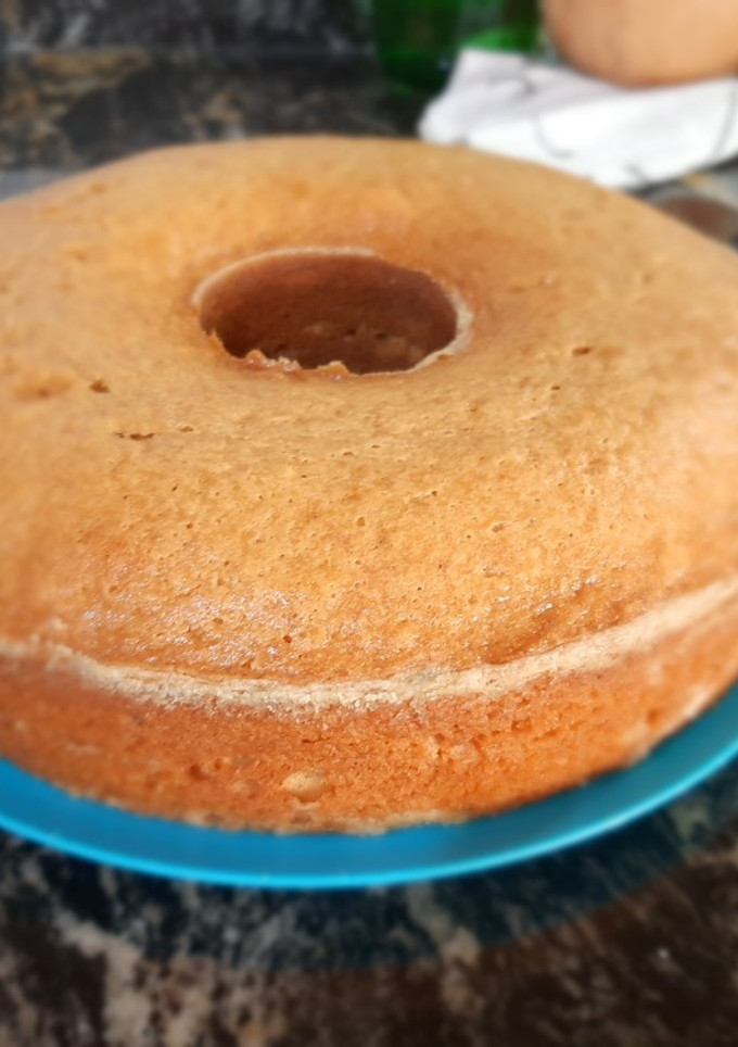 Una foto de Budín de banana y dulce de leche