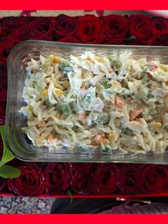 عکسی از دستور سالاد ماکارونی
