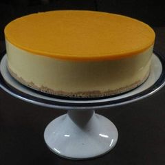 A picture of No Bake Mango Cheesecake.
