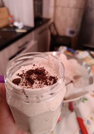 Una foto de Helado de galleta