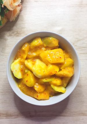 Foto resep RUJAK MANGGA KWENI - rujak aceh