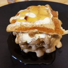 A picture of Whole Wheat Waffles.