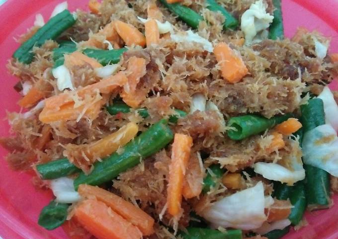 Resep Urap sayur bumbu tumis, Enak