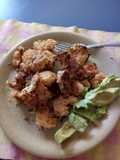 Camarones al coco
