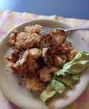 Camarones al coco