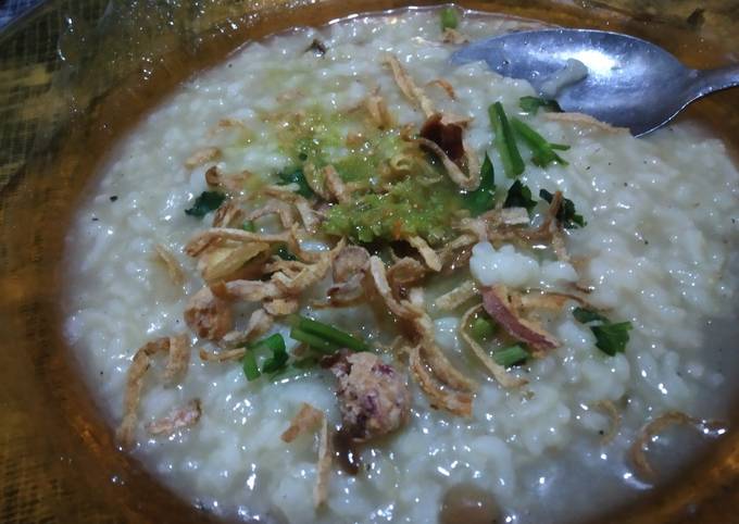 Bagaimana Menyiapkan Bubur kanji Rumbi favorit keluarga, Enak