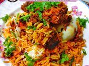 Gambar nasi briyani ayam