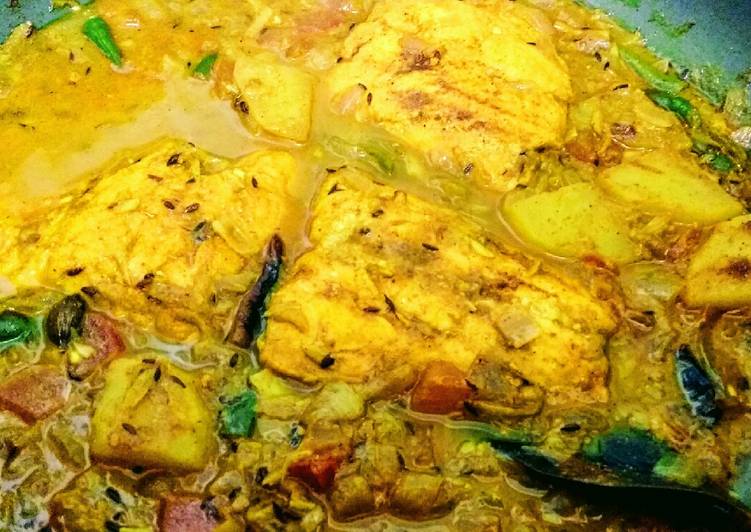 Easy Meal Ideas of Salmon curry