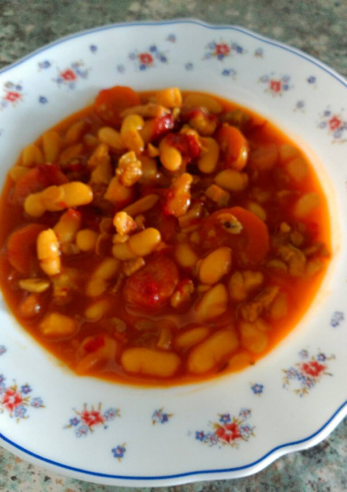 Una foto de Habichuelas con rabo de cerdo