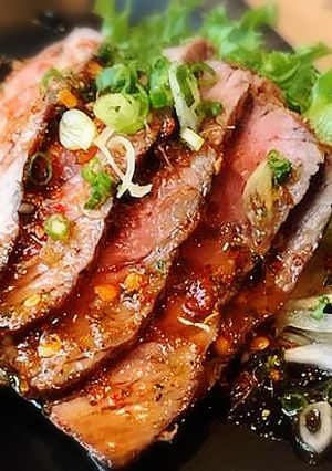รูปของ Beef Grill Slice ซอสแจ่วน้ำตก