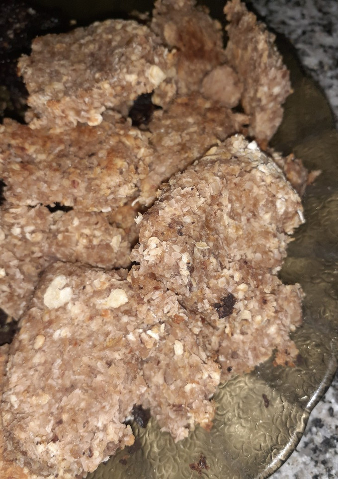Una foto de Galletitas de banana y coco sin harina