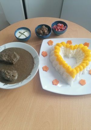 عکسی از دستور فسنجون پسته