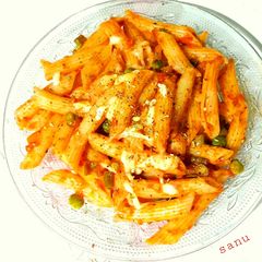 A picture of Cheese Pasta.