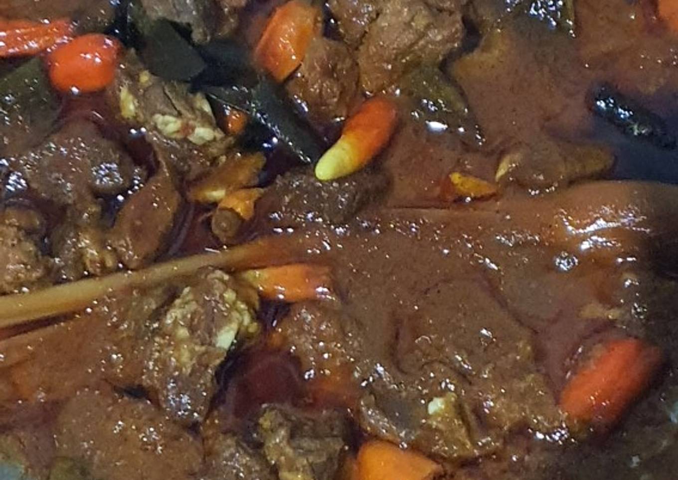 Oseng Daging Pedas