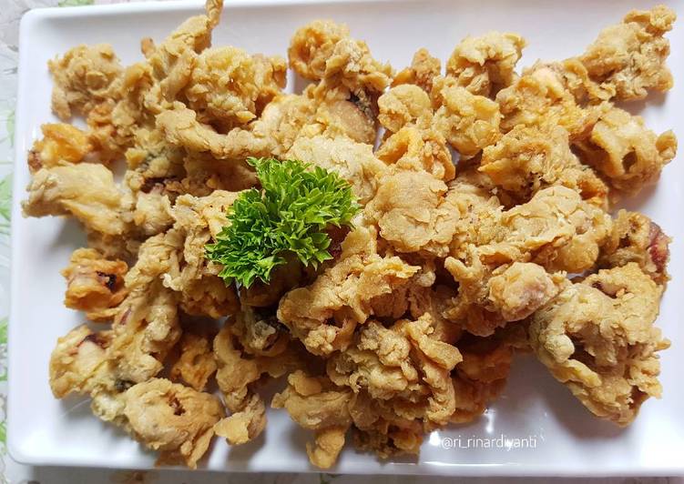 Resep 59. Cumi Kecil Goreng Tepung Lezat