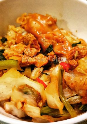 Foto resep Recook Pangsit Le Gino kekinian 😆