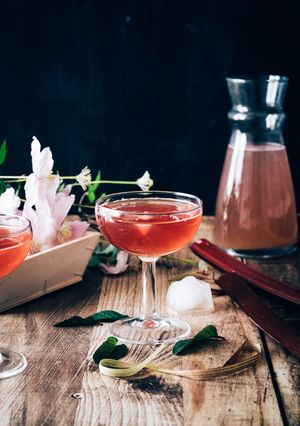 Une photo de Limonade de rhubarbe