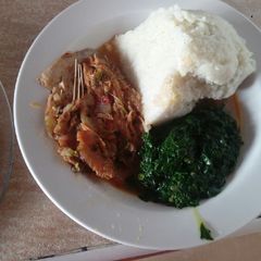 A picture of Obambo/ sun-dried tilapia.