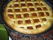 Una foto de pastafrola de ricota