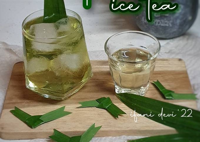 Resep 461. Pandan Ice Tea oleh IFANI DEVI - Cookpad