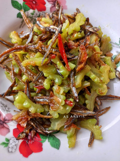 Foto resep Tumis pare teri
