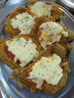Una foto de Milanesas a la napolitana