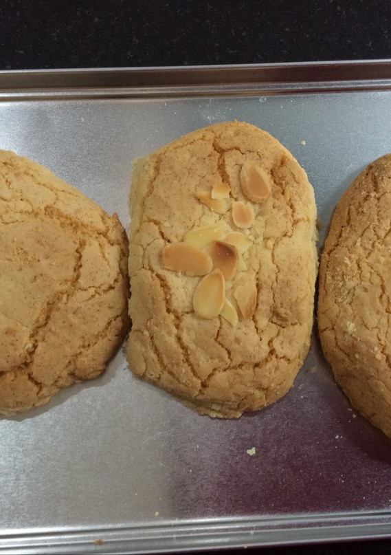 Una foto de Galletas de almendra y limón