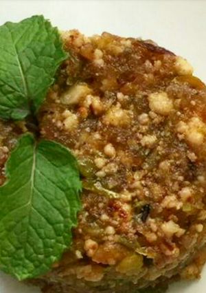 A picture of Apple halwa.