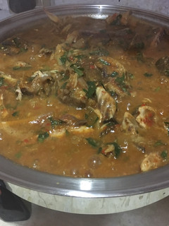 A picture of Ogbono soup without palm oil.