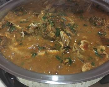 Best Recipe Ogbono soup without palm oil Most Delicious