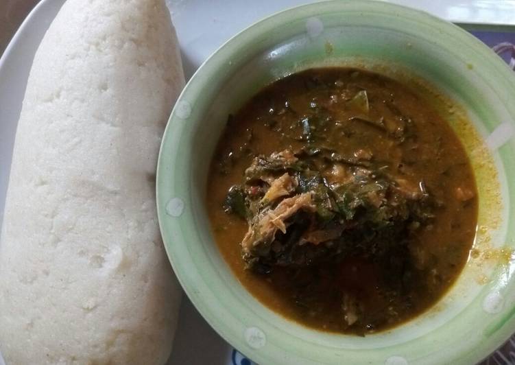 Easiest Way to Prepare Recipe of Oha soup with sermo