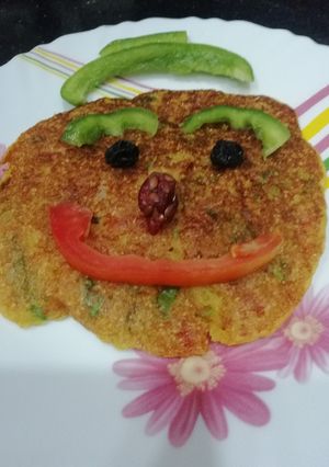 A picture of Bread chilla.