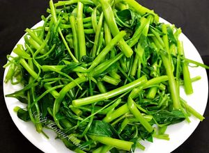 Hình của món Rau Muống Luộc.