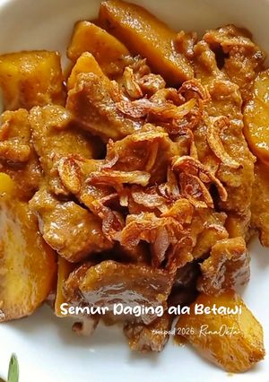 Foto resep Semur daging ala Betawi