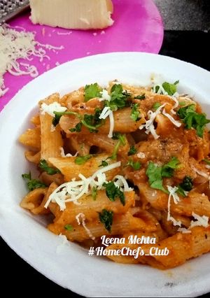 A picture of Penne Amritsari.