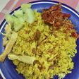 Nasi kuning Rice cooker super gurih